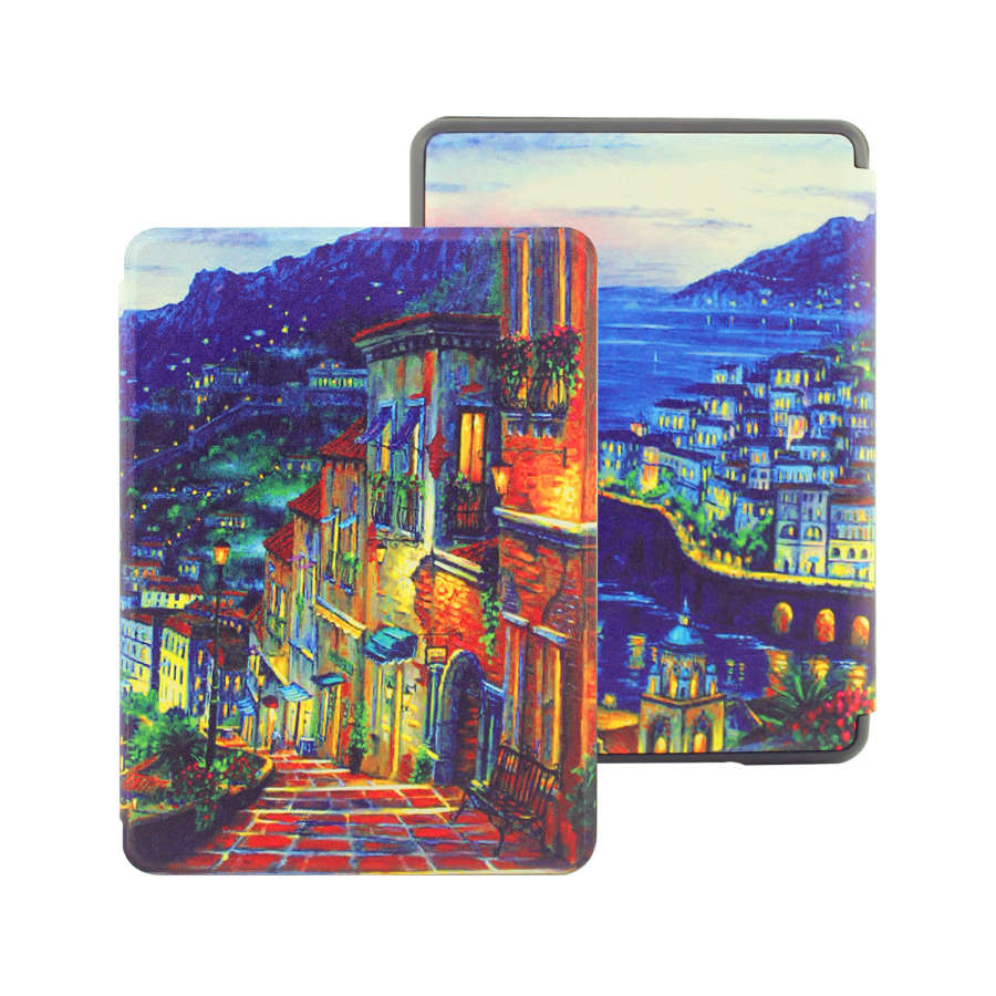 CAWA Slim Smart Case/Cover for Kindle Paperwhite 6" (Gen 5/6/7, 2012-2015) - Paintings Collection
