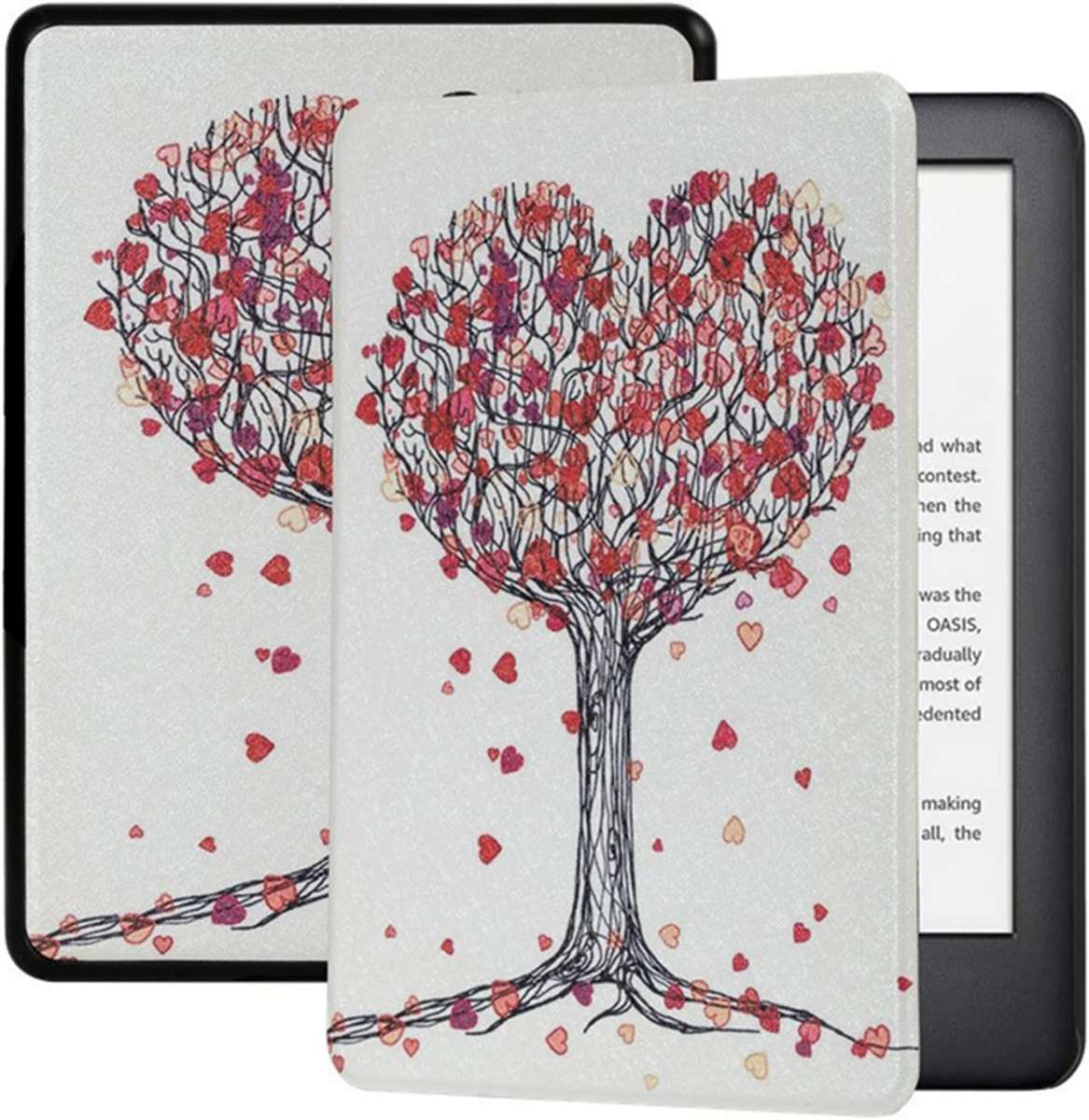CAWA Slim Smart Case/Cover for Kindle Paperwhite 6" (Gen 10 - 2018) - Trees