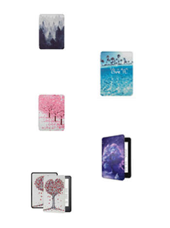 CAWA Slim Smart Case/Cover for Kindle Paperwhite 6" (Gen 10 - 2018) - Trees