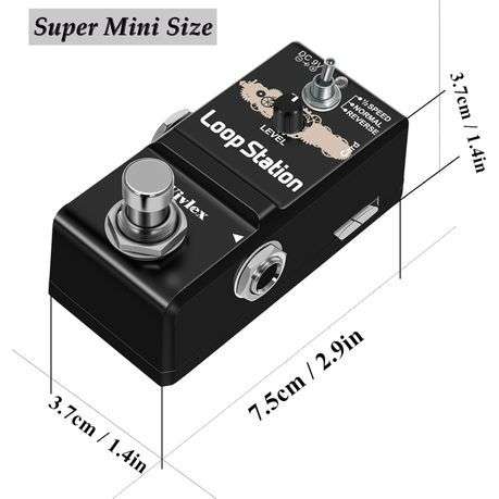 VIVLEX Guitar Loop Station: with 1GB Memory Card