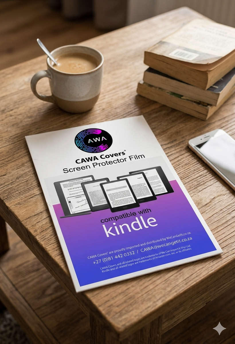 CAWA Screen protector film for Kindle - Set of 2