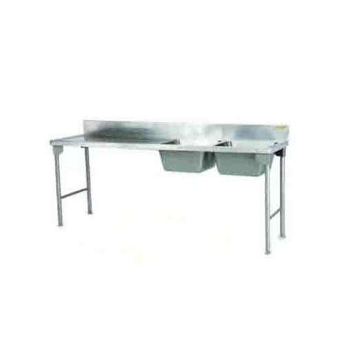 Double Bowl Sink 2300mm Mild Steel Legs Centre Sdsn1013o7