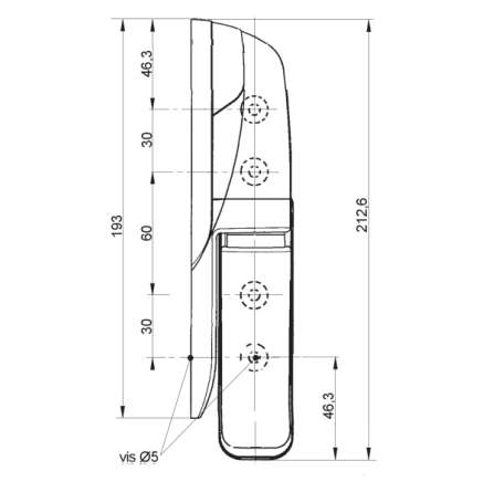FERMOD HINGE SET 472-473 FHS472
