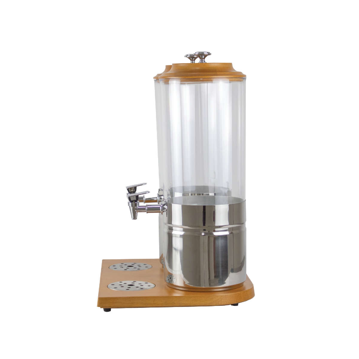 Juice Dispenser -B/wood (2 x 7LT)
