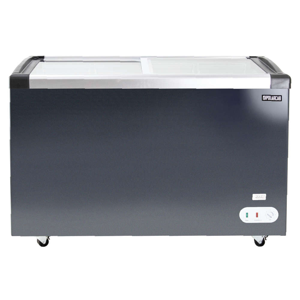 Island Freezer W Sliding Glass Top -355L PCG-SD-420P