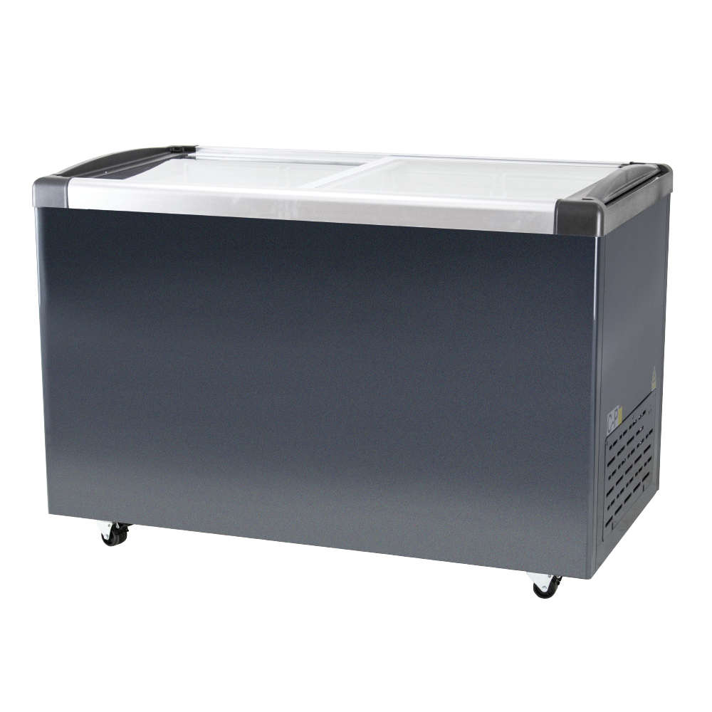 Island Freezer W Sliding Glass Top -355L PCG-SD-420P
