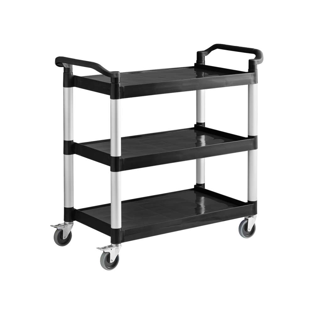 Plastic Tea Trolley (3 tier -no bins)