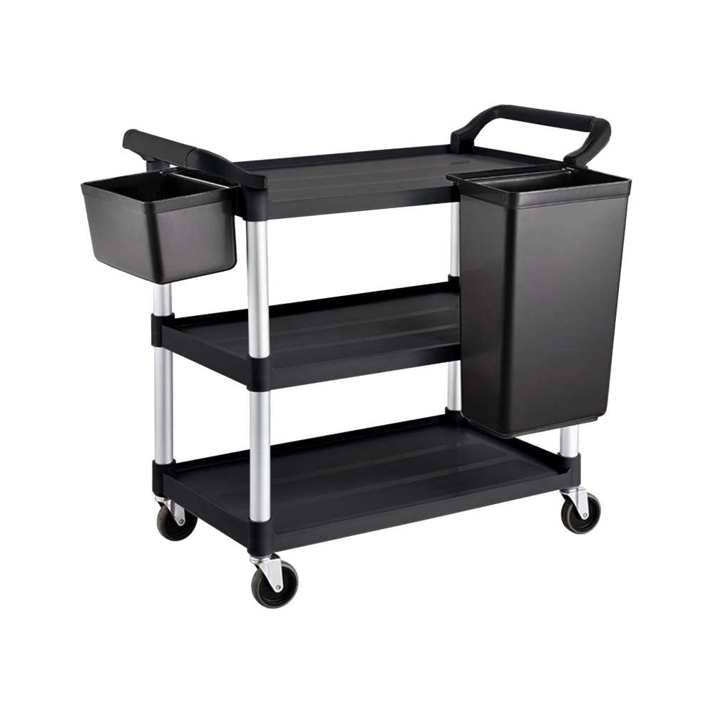 Plastic Tea Trolley (3 tier -no bins)