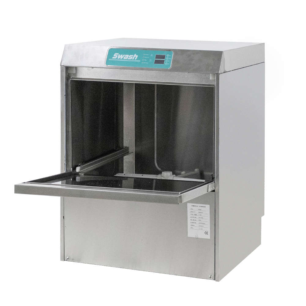 Swash-Front Loading Dishwasher-With Gravity Drain