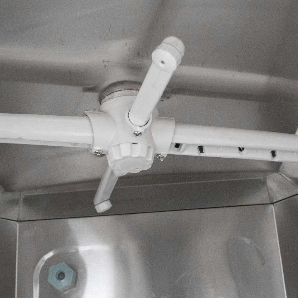 Swash-Front Loading Dishwasher-With Gravity Drain