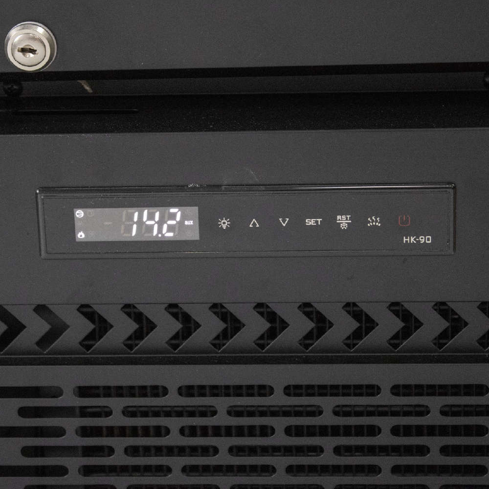 Upright freezer-Slim Line-PolarCab-Black