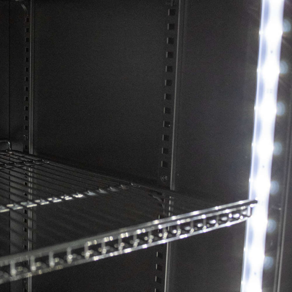Upright freezer-Slim Line-PolarCab-Black