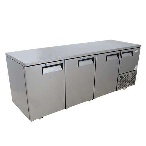 893L Solid Door Underbar Fridge EB2300SS
