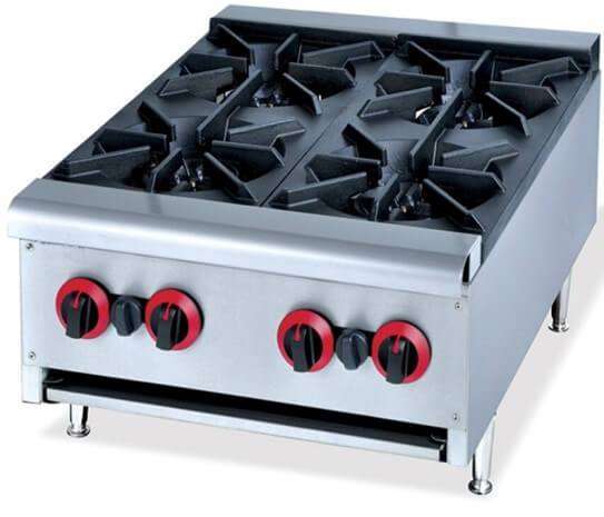 GATTO Gas 4 Burner Boiling Table - Floor Model