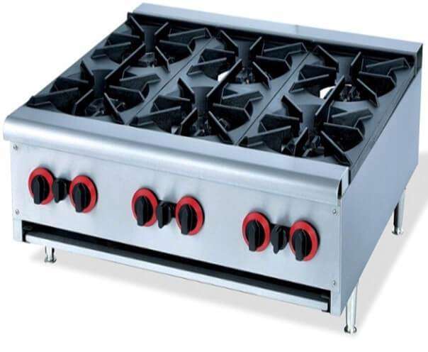 GATTO Gas 6 Burner Boiling Table - Floor Model