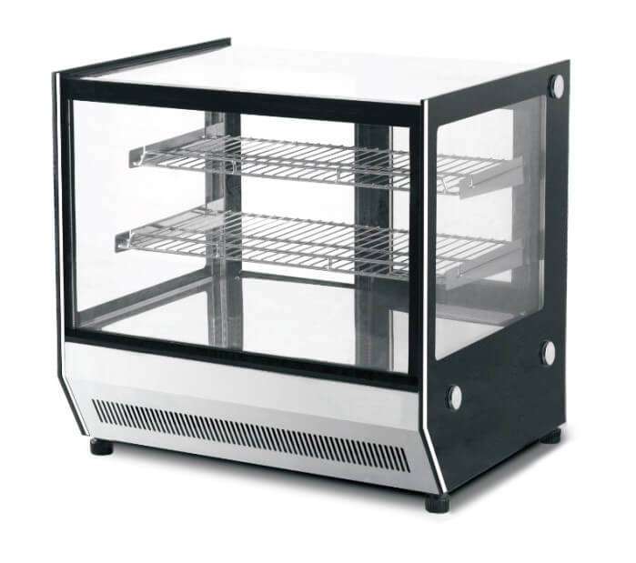 PACIFIC Square Glass Cold Display Table Model - 660mm