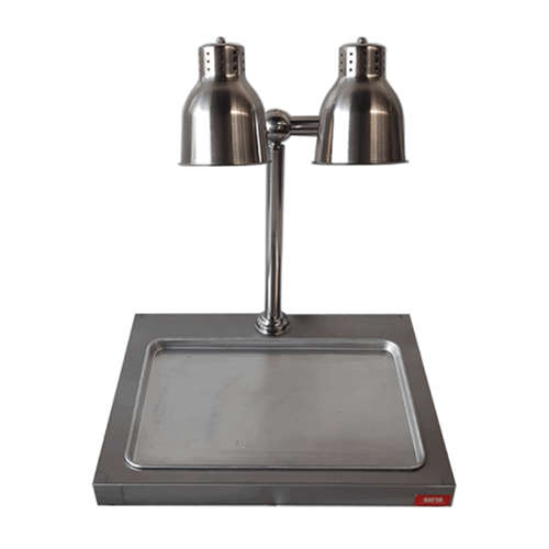 GATTO Double Overhead Carvery Unit w/ Removable Base - Excl. Globes