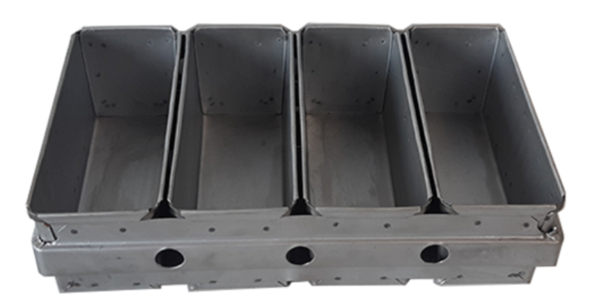 GATTO Four Pan Bread Tray Alusteel (Standard)