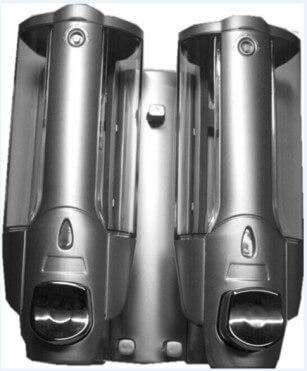 GATTO Plastic Double Soap Dispenser