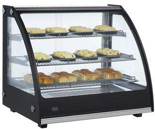 PACIFIC Curved Glass Heated Display Table Model