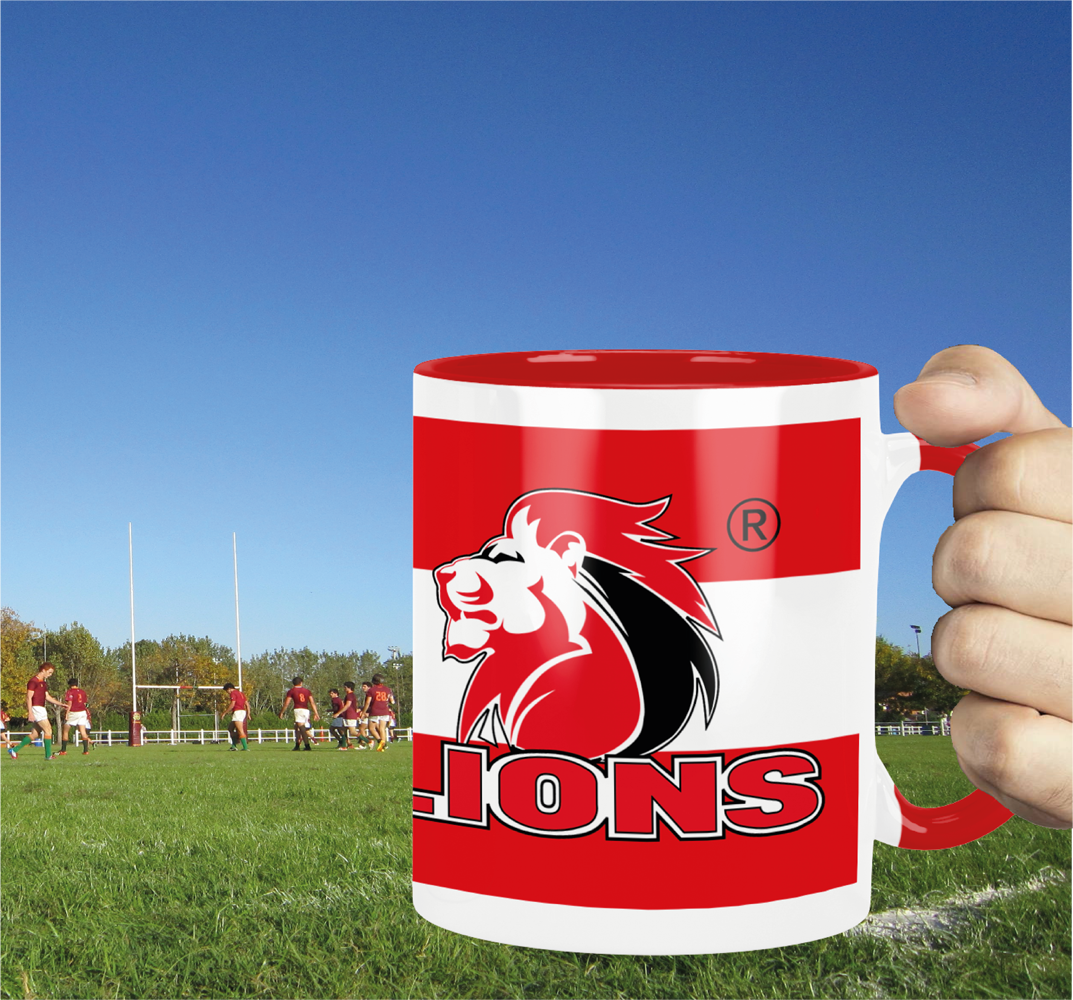 LIONS Rugby Coffee Mug - CLASSIC
