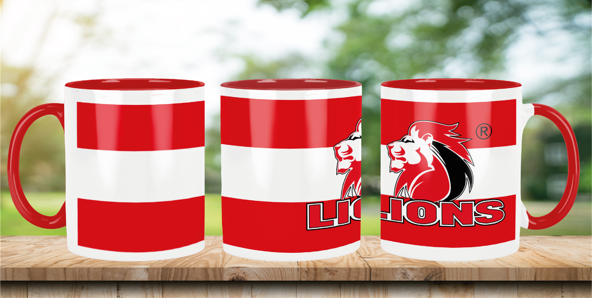 LIONS Rugby Coffee Mug - CLASSIC