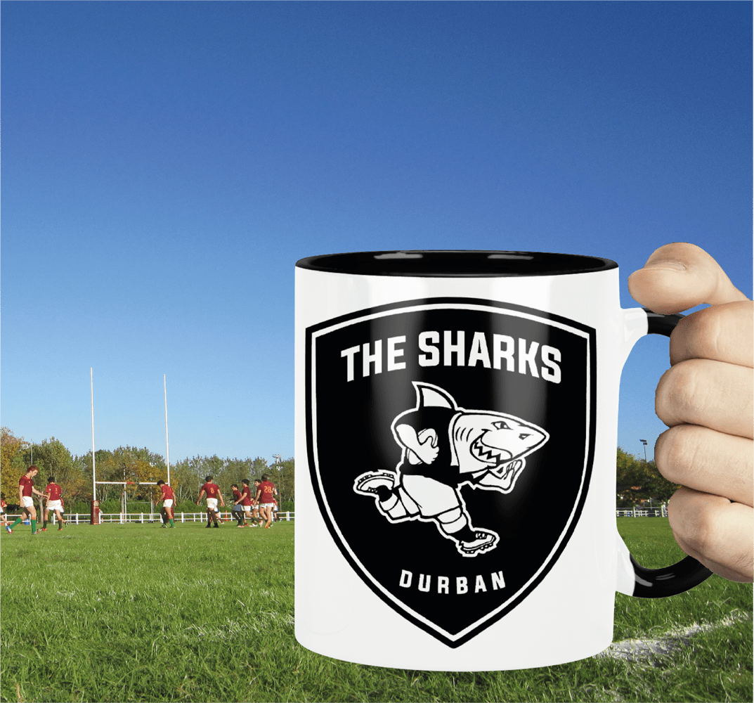 The SHARKS Rugby Coffee Mug