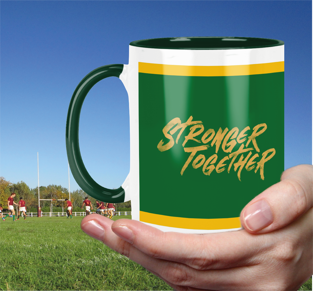 SPRINGBOKS Rugby RWC CHAMPIONS Coffee Mug