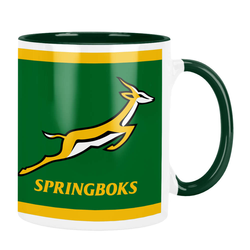 SPRINGBOKS Rugby RWC CHAMPIONS Coffee Mug
