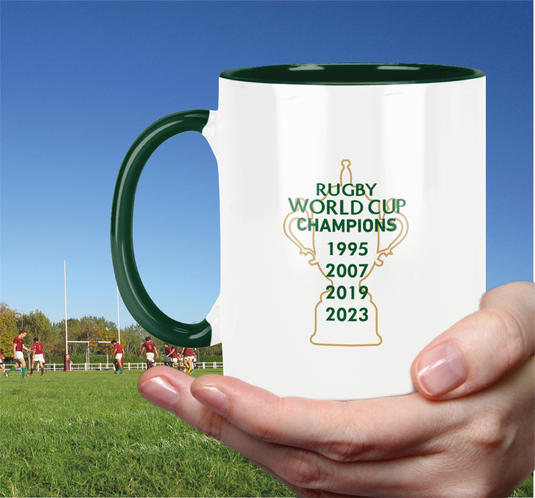 SPRINGBOKS Rugby CHAMPIONS Coffee Mug