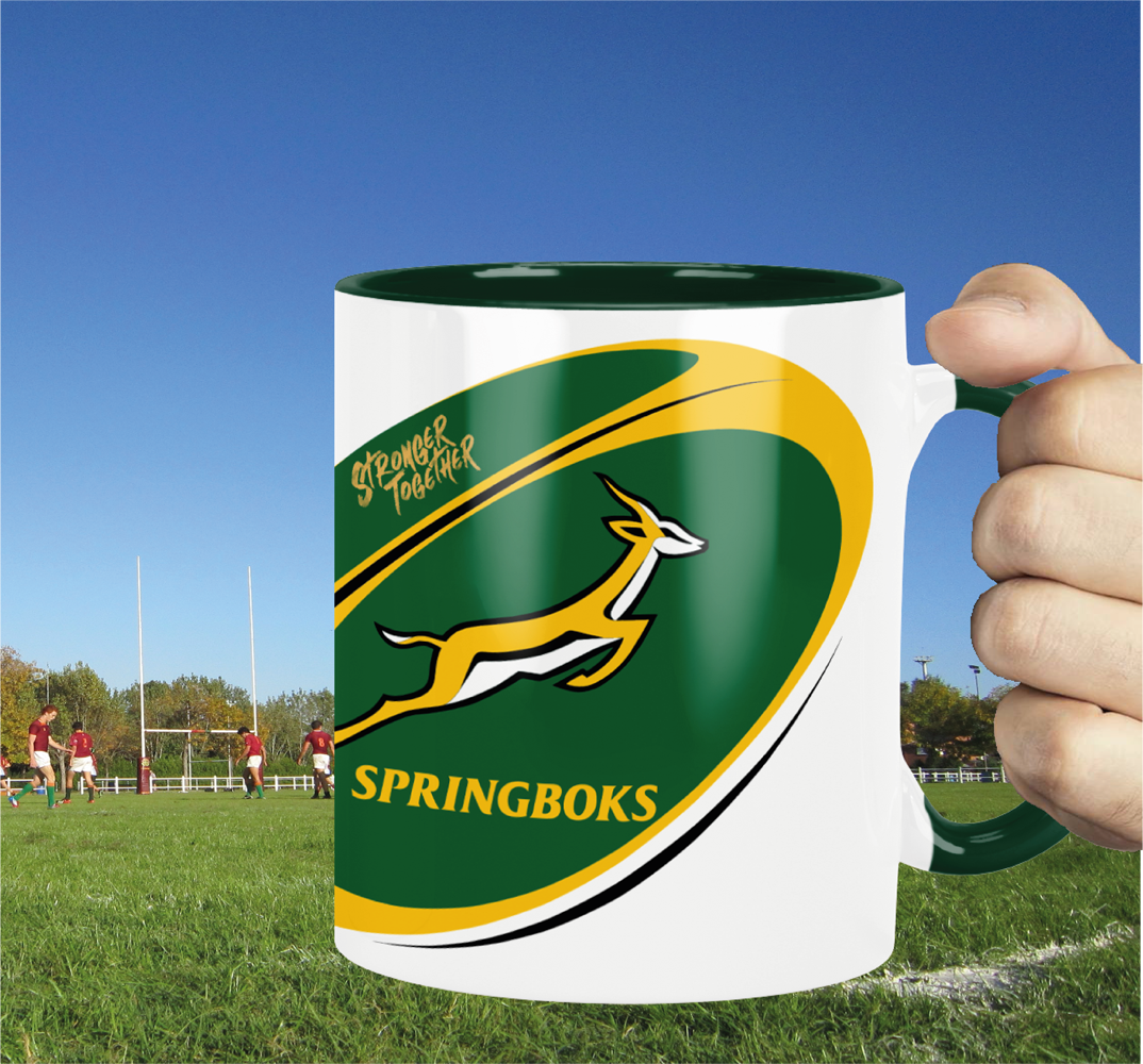 SPRINGBOKS Rugby CHAMPIONS Coffee Mug
