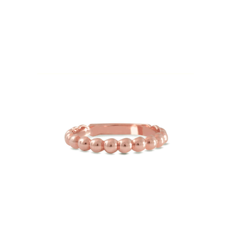 ROUND ETERNITY RING - Rose-gold