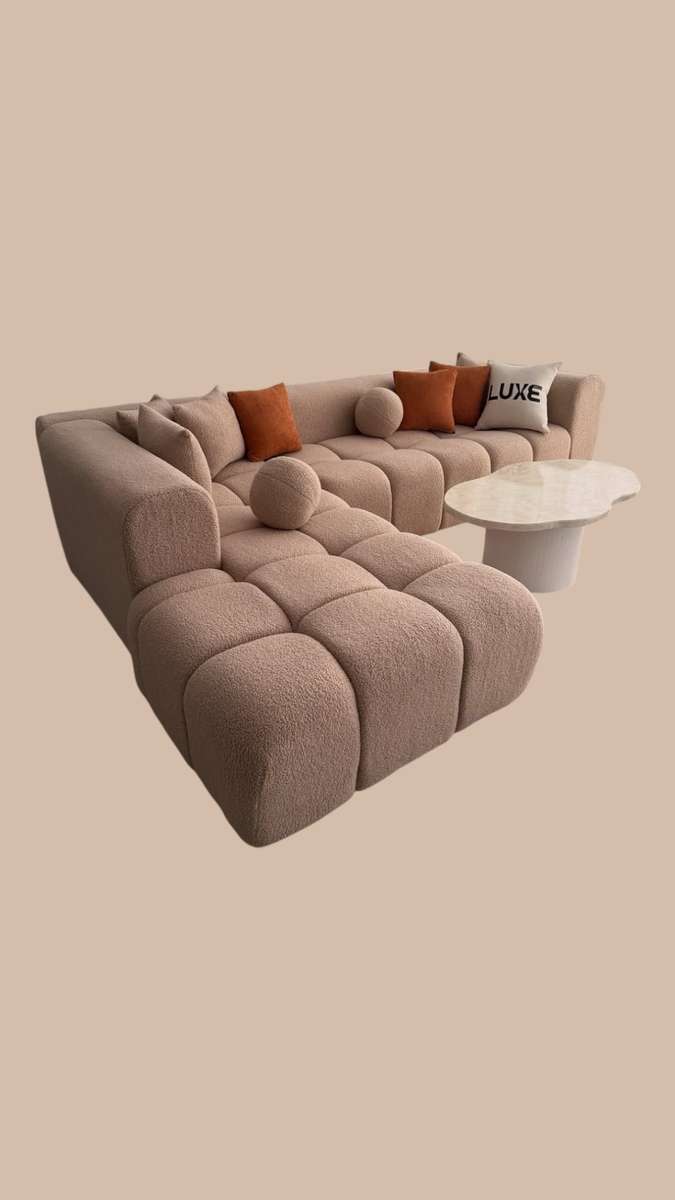 WLSMC1 Marshmallow L Shape Couch