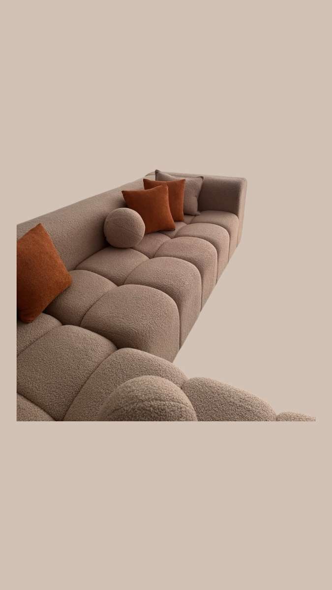 WLSMC1 Marshmallow L Shape Couch