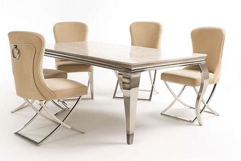 WR6SRMTDS58 6 Seater Dining Set