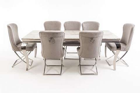 WR6SRMTDS58 6 Seater Dining Set