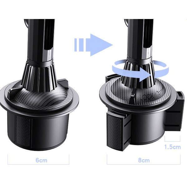 YESIDO 360 Degrees Rotating 4-6.7 inch Phone Bracket C195