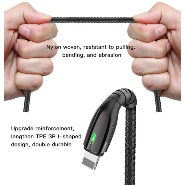 5A Yesido 3-in-1 Cable :Type-C, Lightning , Micro USB