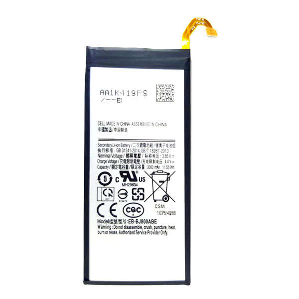 Replacement Battery for Samsung A6, A600F, J6, J800 : EB-BJ800ABE
