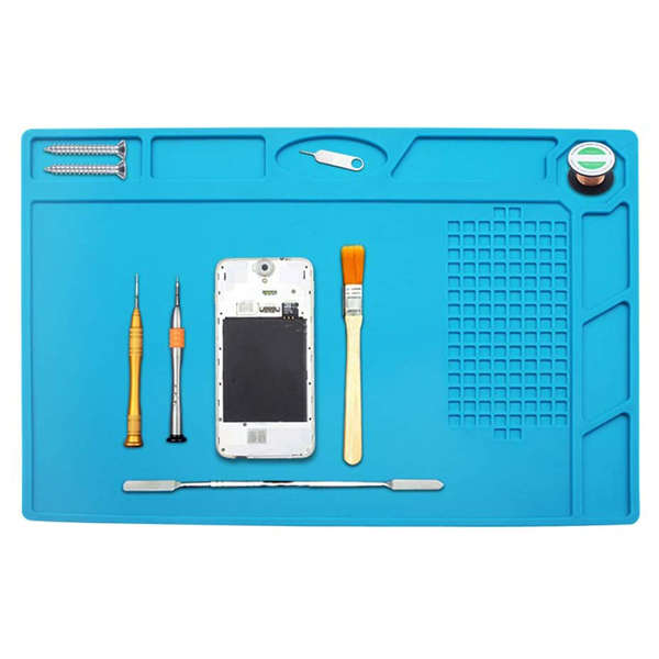 Small Silicon, Anti Static Solder Mat for Electronic, Cellphone Repair