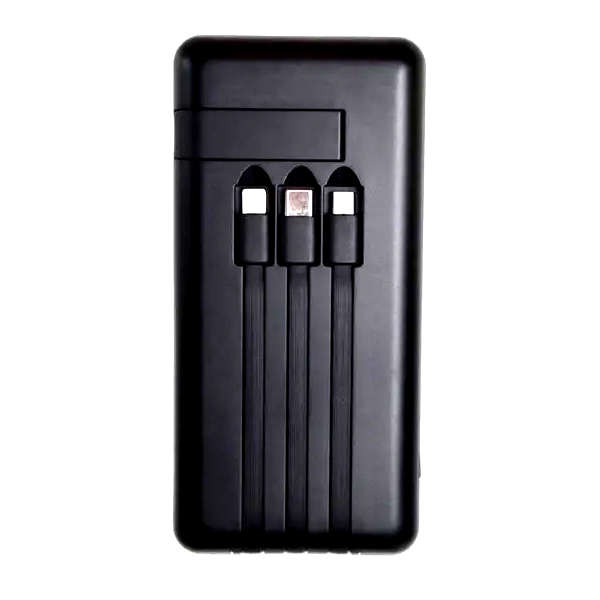 WUW 20000mAh Powerbank with Type-C, Lightning, Micro USB Cables