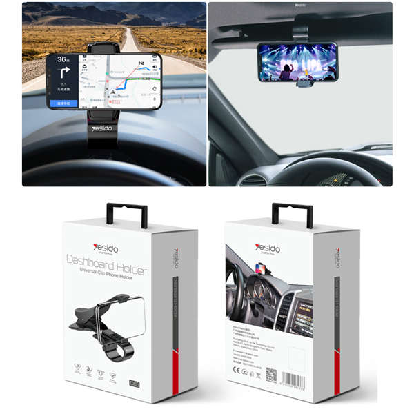 Yesido C65 Cellphone Dashboard Clip Holder