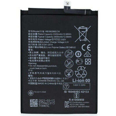Generic Battery for Huawei Nova Y61, X7, X6, Honor X8, : HB496590EFW