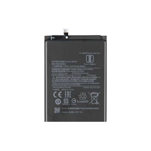 Generic Battery for Xiaomi Redmi Note 9, Redmi 10X 4G : BN54