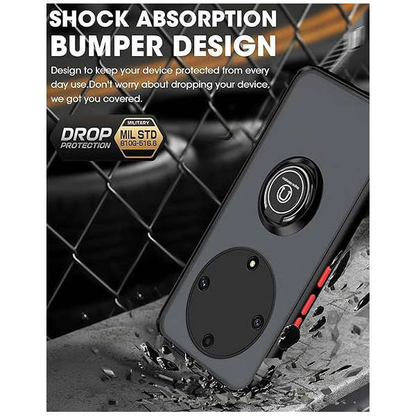 Bumper Ring Case for Samsung Galaxy Z Flip 6