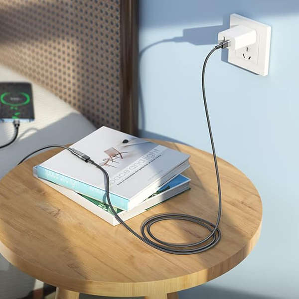 Hoco Type-C Male to Type-C Female Extension Cable