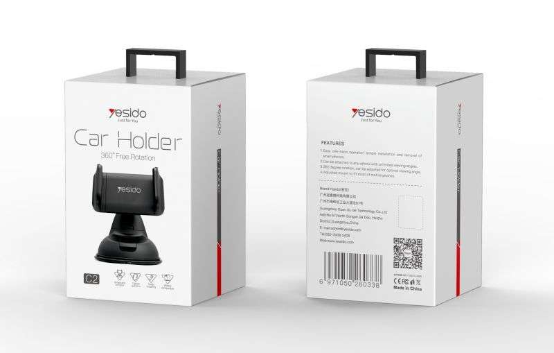Yesido C2 Windshield Suction Cup Cellphone Holder