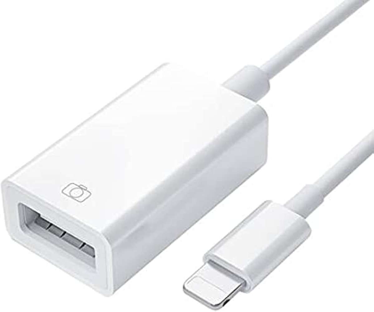 Yesido GS10 Plug & Play Lightning OTG USB 3.0 Data Transfer Cable Adapter