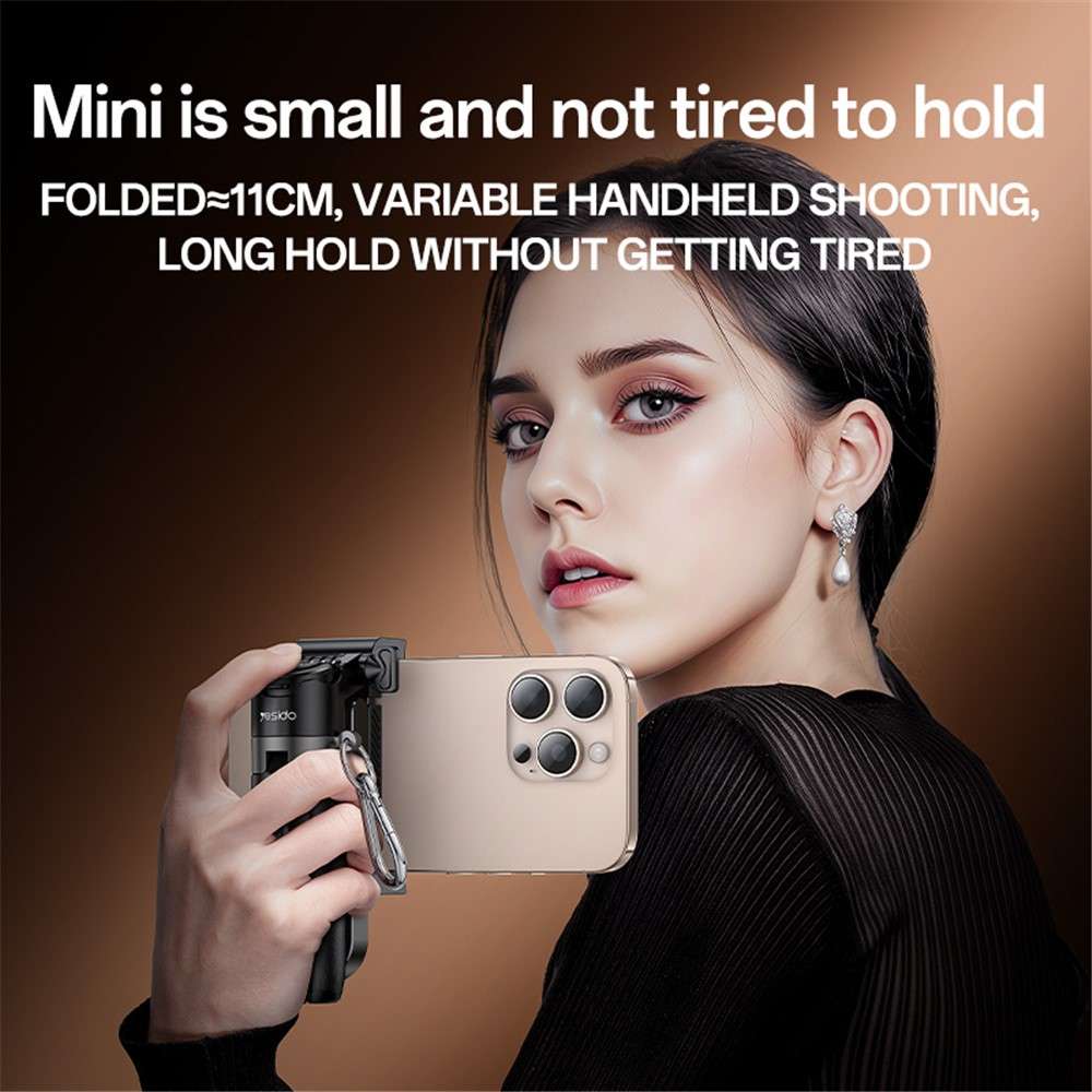 YESIDO SF29 For Android / iOS Mini Bluetooth-Compatible Selfie Stick Extendable Tripod with Remot...