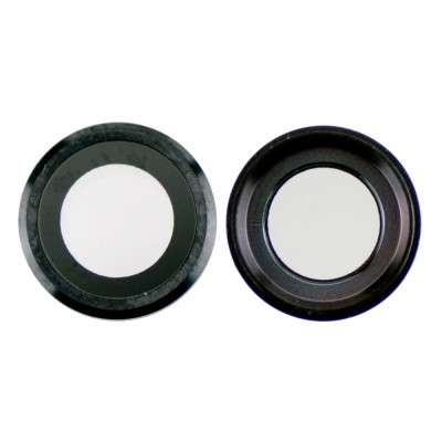 Apple iPhone 6s Camera Lens Glass with Frame - Black